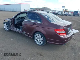 2008 Mercedes-Benz C-Class 3.0L Sport with VIN WDDGF81XX8F158481, listed as a IAAI auction lot 38995445 with 1 mi miles. Bid and sale history available at carsss.com. Image 3.
