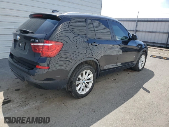 2017 BMW X3 sDrive28i with VIN 5UXWZ7C56H0U44767, listed as a Copart auction lot 49438065 with 93,719 mi miles and Clean Title. Bid and sale history available at carsss.com. Image 3.