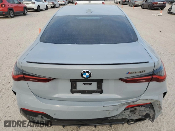 2024 BMW 4 Series M440i with VIN WBA83AP03RCN86790, listed as a Copart auction lot 76107254 with 39,303 mi miles and Salvage Title. Bid and sale history available at carsss.com. Image 6.