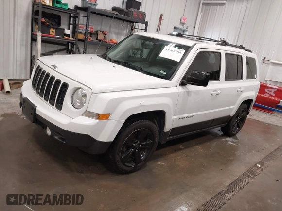 2014 Jeep Patriot Latitude with VIN 1C4NJPFB8ED717749, listed as a IAAI auction lot 41962155 with 147,755 mi miles and . Bid and sale history available at carsss.com. Image 2.