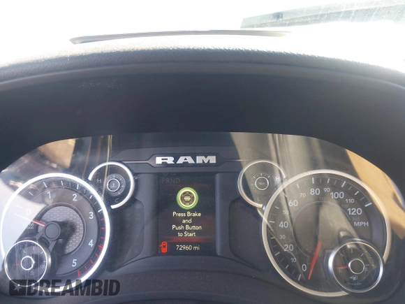2022 Ram 2500 Big Horn with VIN 3C6UR5DLXNG146277, listed as a IAAI auction lot 41521361 with 72,960 mi miles. Bid and sale history available at carsss.com. Image 7.