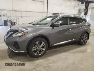 2019 Nissan Murano SL z VIN 5N1AZ2MS0KN142769, wystawiony jako Copart lot #53035655 z przebiegiem 44 188 mil mil oraz Szkoda całkowita • Salvage title. Historia ofert i sprzedaży dostępna na DreamBid. Obrazek 1.