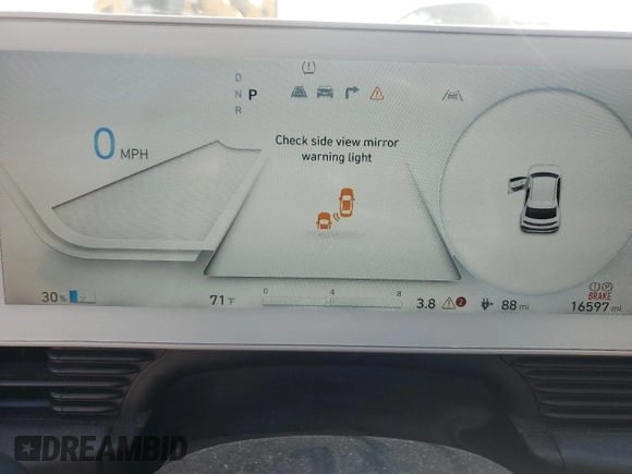 2022 Hyundai Ioniq 5 SEL с VIN KM8KN4AE5NU069564, выставлен на аукционе Copart как лот 50941285 с пробегом 16 597 миль миль и Списание • Salvage title. История ставок и продаж доступна на DreamBid. Изображение 9.