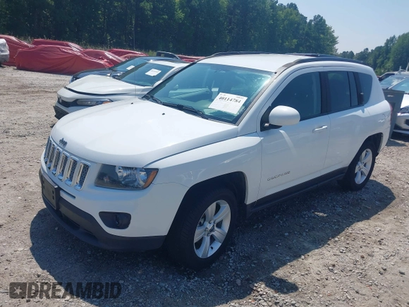 2016 Jeep Compass High Altitude Edition with VIN 1C4NJDEB7GD759123, listed as a IAAI auction lot 40114784 with 137,378 mi miles. Bid and sale history available at carsss.com. Image 17.