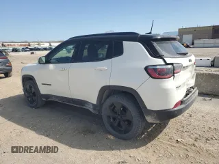 2020 Jeep Compass Latitude with VIN 3C4NJDBB6LT157600, listed as a Copart auction lot 52411235 with 82,159 mi miles and Salvage title. Bid and sale history available at DreamBid. Image 2.