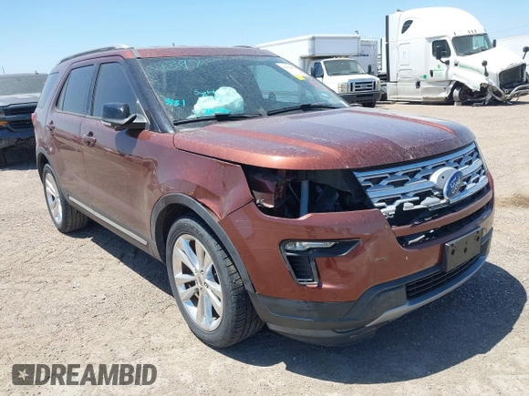 2018 Ford Explorer XLT с VIN 1FM5K7D83JGC84835, выставлен на аукционе IAAI как лот 41954893 с пробегом 47 821 миль миль и . История ставок и продаж доступна на DreamBid. Изображение 1.