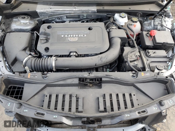 2024 Cadillac XT4 AWD Sport with VIN 1GYFZFR49RF134390, listed as a Copart auction lot 73012834 with 6,092 mi miles and Salvage title. Bid and sale history available at DreamBid. Image 11.