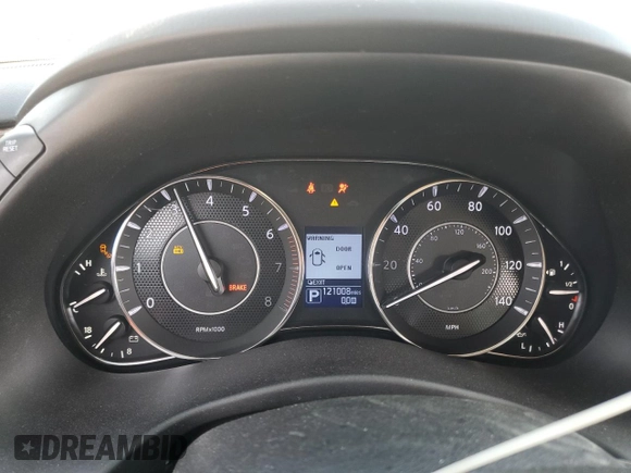 2018 Nissan Armada Platinum with VIN JN8AY2NF8J9331111, listed as a Copart auction lot 47265315 with 121,008 mi miles and Salvage Title. Bid and sale history available at carsss.com. Image 9.