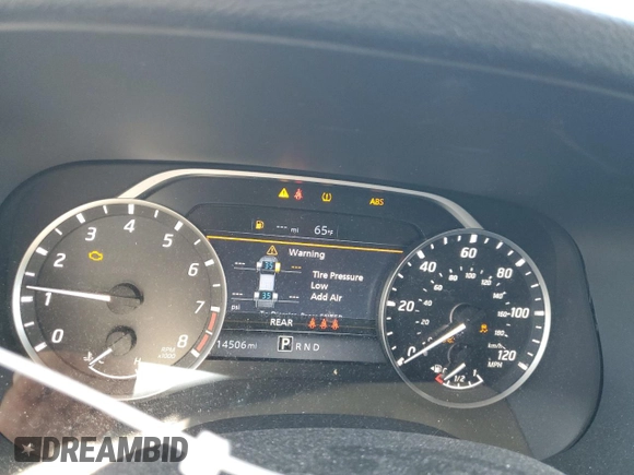 2024 Nissan Frontier SV with VIN 1N6ED1EJXRN640909, listed as a Copart auction lot 48756255 with 14,506 mi miles and Non repairable. Bid and sale history available at DreamBid. Image 9.