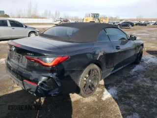 2024 BMW 4 Series 430i xDrive with VIN WBA43AT03RCN24181, listed as a Copart auction lot 88726365 with 0 mi miles and Salvage Title. Bid and sale history available at carsss.com. Image 3.