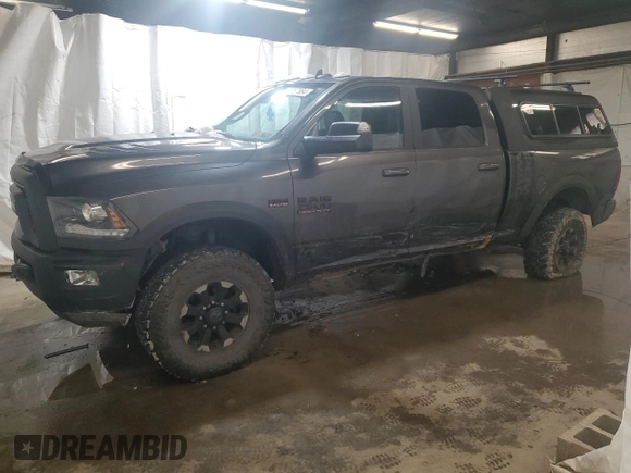 2017 Ram 2500 Power Wagon with VIN 3C6TR5EJ7HG683766, listed as a Copart auction lot 85387884 with 101,792 mi miles and Salvage title. Bid and sale history available at DreamBid. Image 1.