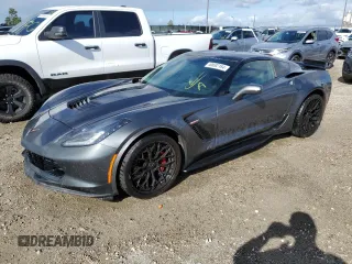 2017 Chevrolet Corvette Grand Sport 1LT z VIN 1G1YW2D73H5104056, wystawiony jako Copart lot #40692184 z przebiegiem 97 416 mil mil oraz Szkoda całkowita • Salvage title. Historia ofert i sprzedaży dostępna na DreamBid. Obrazek 1.