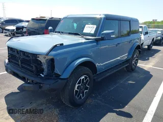 2024 Ford Bronco Outer Banks with VIN 1FMDE8BH8RLB21905, listed as a IAAI auction lot 41903020 with 2,665 mi miles. Bid and sale history available at carsss.com. Image 2.