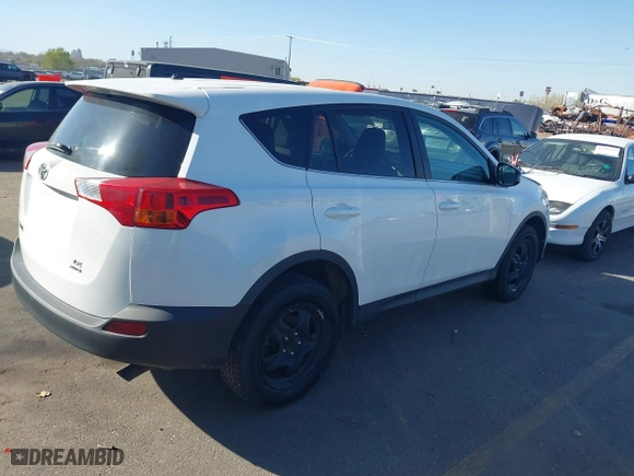 2013 Toyota RAV4 LE with VIN 2T3BFREV5DW052399, listed as a IAAI auction lot 42021688 with 251,372 mi miles. Bid and sale history available at carsss.com. Image 4.