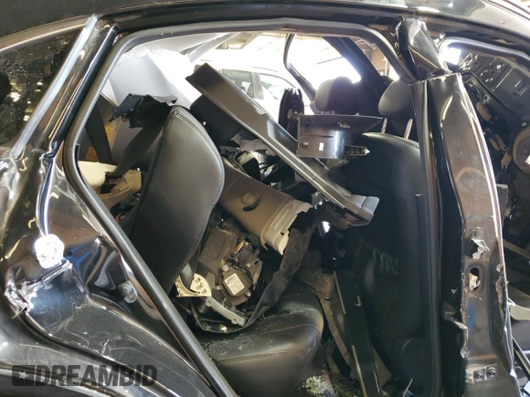 2014 Infiniti QX70 with VIN JN8CS1MW3EM413093, listed as a Copart auction lot 44106705 with 106,511 mi miles and Salvage title. Bid and sale history available at DreamBid. Image 11.