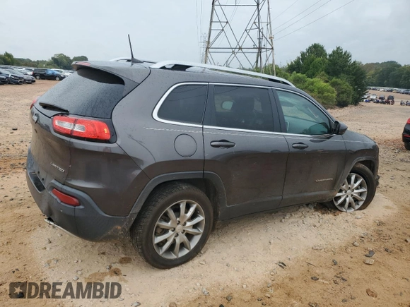 2018 Jeep Cherokee Limited with VIN 1C4PJLDX6JD552228, listed as a Copart auction lot 71295744 with 89,541 mi miles and Salvage title. Bid and sale history available at DreamBid. Image 3.