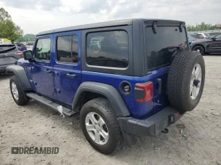 2019 Jeep Wrangler Unlimited Sport S z VIN 1C4HJXDG3KW526414, wystawiony jako Copart lot #58778155 z przebiegiem 93 629 mil mil oraz Szkoda całkowita • Salvage title. Historia ofert i sprzedaży dostępna na DreamBid. Obrazek 2.