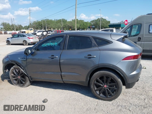 2020 Jaguar E-Pace SE with VIN SADFP2FX4L1Z88845, listed as a IAAI auction lot 42097968 with 48,798 mi miles and . Bid and sale history available at DreamBid. Image 15.