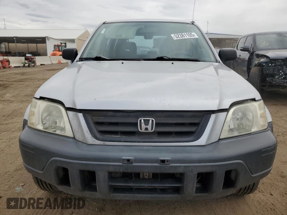 2001 Honda CR-V LX with VIN JHLRD28431S017351, listed as a Copart auction lot 52381105 with 118,970 mi miles and Salvage Title. Bid and sale history available at carsss.com. Image 5.