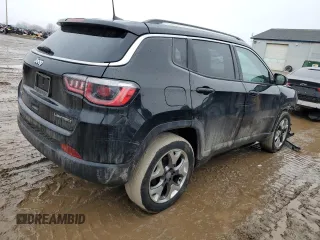 2020 Jeep Compass Limited with VIN 3C4NJDCB8LT223675, listed as a Copart auction lot 46897055 with 58,899 mi miles and Non Repairable. Bid and sale history available at carsss.com. Image 3.