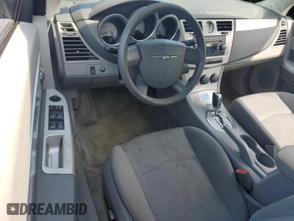 2008 Chrysler Sebring Touring with VIN 1C3LC55RX8N171284, listed as a Copart auction lot 63397385 with 102,929 mi miles and Salvage title. Bid and sale history available at DreamBid. Image 8.