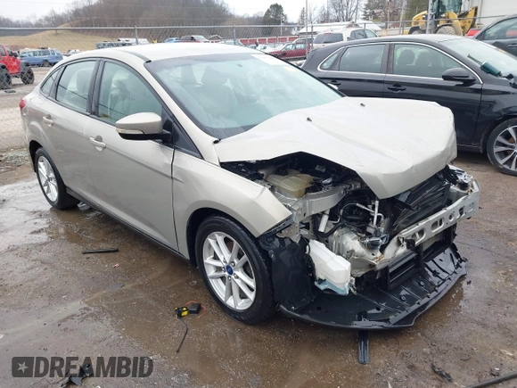 2015 Ford Focus SE with VIN 1FADP3F26FL299112, listed as a IAAI auction lot 41492446 with 57,103 mi miles. Bid and sale history available at carsss.com. Image 1.
