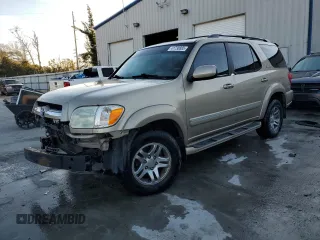 2005 Toyota Sequoia Limited with VIN 5TDZT38A85S261054, listed as a Copart auction lot 41730885 with 327,232 mi miles and Salvage Title. Bid and sale history available at DreamBid. Image 1.