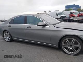 2015 Mercedes-Benz S-Class S 550 with VIN WDDUG8CB6FA185219, listed as a IAAI auction lot 42032135 with 104,346 mi miles. Bid and sale history available at carsss.com. Image 13.