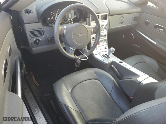 2006 Chrysler Crossfire Limited with VIN 1C3AN65L66X062521, listed as a Copart auction lot 76630344 with 0 miles and Salvage Title. Bid and sale history available at carsss.com. Image 8.