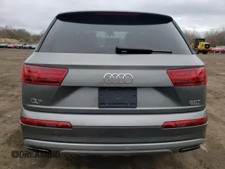 2017 Audi Q7 Premium Plus with VIN WA1LAAF72HD049851, listed as a Copart auction lot 53026175 with 100,601 mi miles and Salvage Title. Bid and sale history available at carsss.com. Image 6.