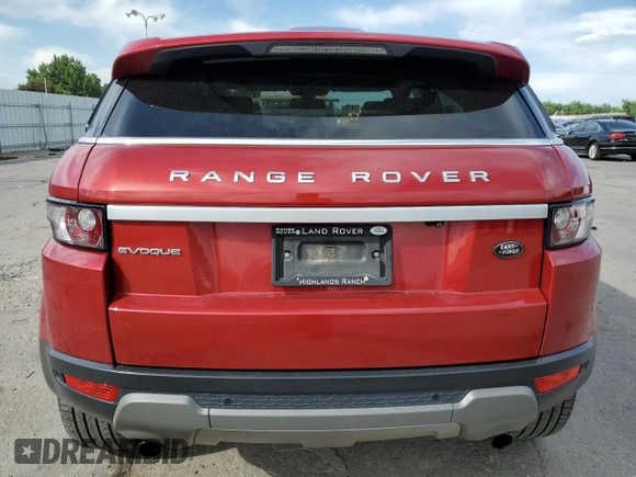 2012 Land Rover Range Rover Evoque Prestige Premium with VIN SALVV2BG0CH688836, listed as a Copart auction lot 61083835 with 123,710 mi miles and Clean title. Bid and sale history available at DreamBid. Image 6.