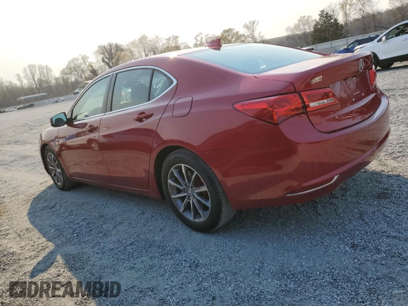 2020 Acura TLX with VIN 19UUB1F32LA015781, listed as a Copart auction lot 50972415 with 40,363 mi miles and Salvage Title. Bid and sale history available at carsss.com. Image 2.