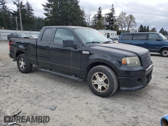 2008 Ford F-150 STX with VIN 1FTRX12W68KD17274, listed as a Copart auction lot 54899125 with 290,671 mi miles and Clean Title. Bid and sale history available at carsss.com. Image 4.