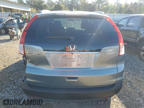2012 Honda CR-V EX-L with VIN JHLRM4H77CC015850, listed as a Copart auction lot 49339165 with 112,422 mi miles and Salvage Title. Bid and sale history available at carsss.com. Image 6.