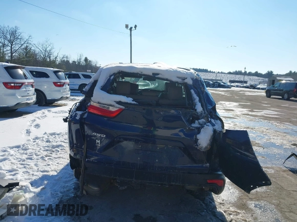 2019 Honda CR-V EX-L with VIN 2HKRW2H80KH643675, listed as a IAAI auction lot 41396375 with 101,296 mi miles and . Bid and sale history available at carsss.com. Image 16.