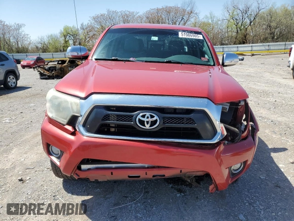 2013 Toyota Tacoma with VIN 5TFLU4EN7DX077796, listed as a Copart auction lot 51986905 with 163,225 mi miles and Salvage Title. Bid and sale history available at DreamBid. Image 5.