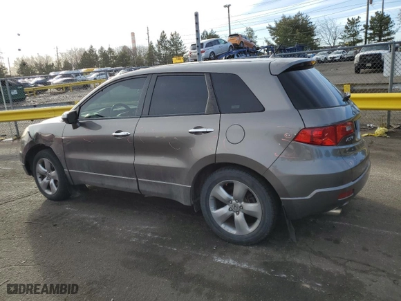 2008 Acura RDX Tech Pkg with VIN 5J8TB18558A011337, listed as a Copart auction lot 48501665 with 129,843 mi miles and Salvage Title. Bid and sale history available at carsss.com. Image 2.