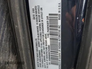 2003 Subaru Legacy Outback with VIN 4S3BH665937640565, listed as a Copart auction lot 82338234 with 82,814 mi miles and Salvage title. Bid and sale history available at DreamBid. Image 12.
