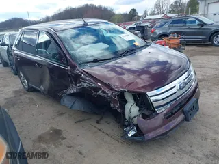2010 Ford Edge SEL with VIN 2FMDK4JC3ABA11436, listed as a IAAI auction lot 41845809 with 185,367 mi miles. Bid and sale history available at carsss.com. Image 1.