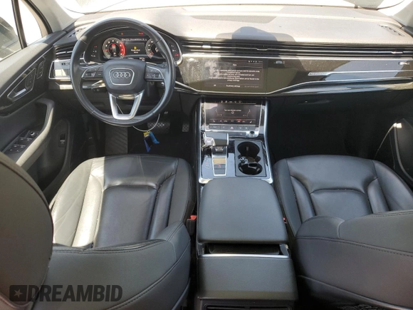 2021 Audi Q7 Premium Plus with VIN WA1LXAF76MD021317, listed as a Copart auction lot 58229305 with 72,484 mi miles and Salvage title. Bid and sale history available at DreamBid. Image 8.