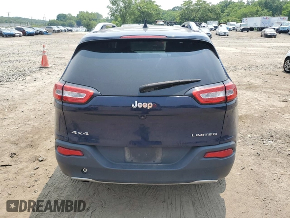 2016 Jeep Cherokee Limited with VIN 1C4PJMDB6GW225688, listed as a Copart auction lot 59818925 with 144,948 mi miles and Salvage title. Bid and sale history available at DreamBid. Image 6.