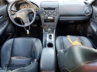 2007 Mazda 6 S Sport VE with VIN 1YVHP80D475M31108, listed as a Copart auction lot 79393634 with 141,784 mi miles and Salvage Title. Bid and sale history available at DreamBid. Image 8.