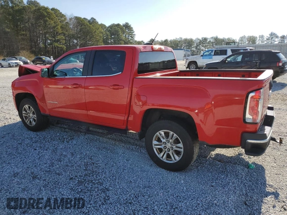 2019 GMC Canyon 2WD SLE with VIN 1GTG5CEN8K1232722, listed as a Copart auction lot 43404855 with 124,051 mi miles and Salvage Title. Bid and sale history available at carsss.com. Image 2.