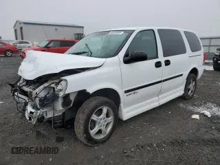 2008 Chevrolet Uplander LS Fleet with VIN 1GBDV13W08D162437, listed as a Copart auction lot 88506985 with 164,487 mi miles and Salvage Title. Bid and sale history available at carsss.com. Image 1.