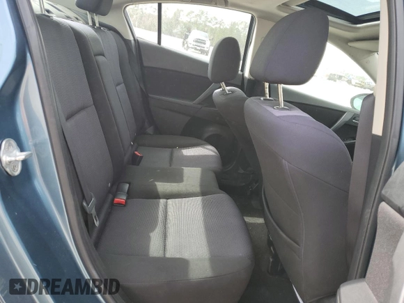 2010 Mazda 3 i Sport with VIN JM1BL1SF2A1204351, listed as a Copart auction lot 49586985 with 215,424 mi miles and Salvage Title. Bid and sale history available at carsss.com. Image 10.