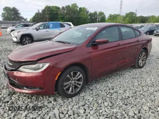 2015 Chrysler 200 S with VIN 1C3CCCBBXFN712438, listed as a Copart auction lot 54337655 with 161,737 mi miles and Salvage title. Bid and sale history available at DreamBid. Image 1.