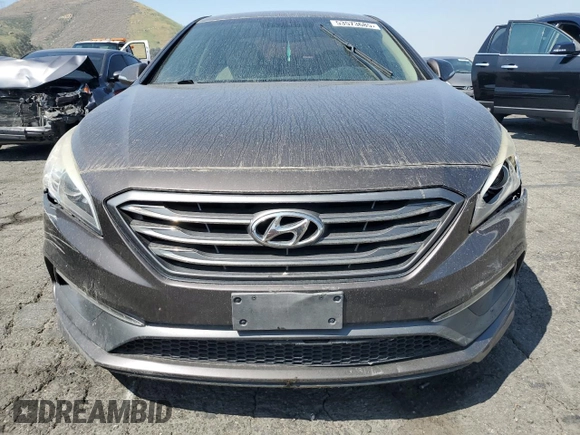 2015 Hyundai Sonata Limited with VIN 5NPE34AFXFH137479, listed as a Copart auction lot 53573685 with 114,257 mi miles and Salvage Title. Bid and sale history available at carsss.com. Image 5.