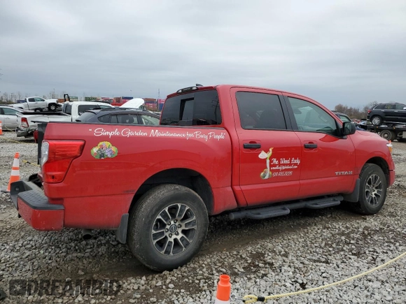 2023 Nissan Titan SV z VIN 1N6AA1EDXPN100457, wystawiony jako Copart lot #81621194 z przebiegiem 21 820 mil mil oraz Szkoda całkowita • Salvage title. Historia ofert i sprzedaży dostępna na DreamBid. Obrazek 3.