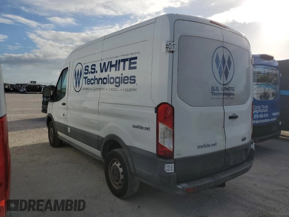 2016 Ford Transit Cargo with VIN 1FTYR1CM4GKB38734, listed as a Copart auction lot 76486004 with Not Provided miles and Salvage Title. Bid and sale history available at DreamBid. Image 2.