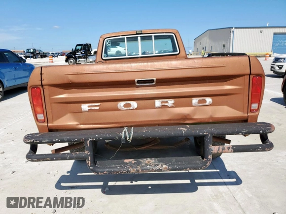 1978 Ford F-150 with VIN F14HRCG4756, listed as a Copart auction lot 59970475 with 55,026 mi miles and Clean title. Bid and sale history available at DreamBid. Image 6.